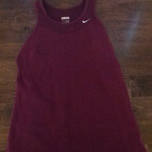 Dark purple workout tank